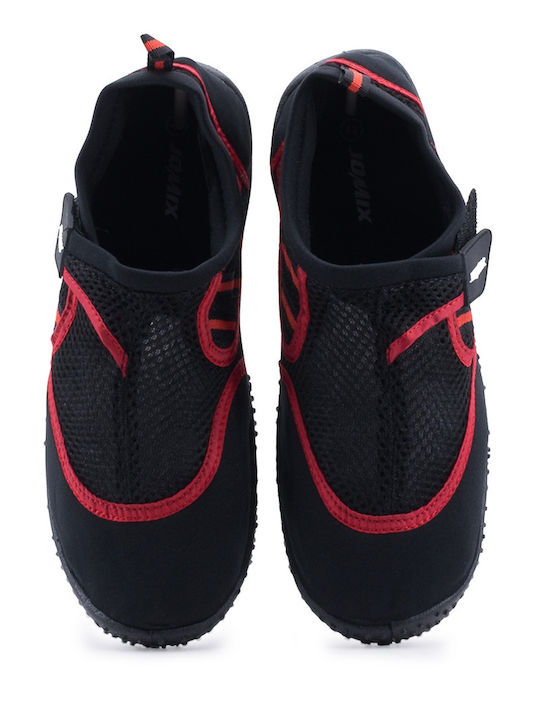 Love4shoes Мъжки плажни обувки Черни