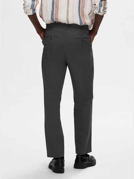 Selected Men's Trousers Black