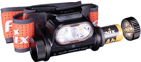 Dulotec Επαναφορτιζόμενος Φακός Κεφαλής LED IP68 με Μέγιστη Φωτεινότητα 1600lm