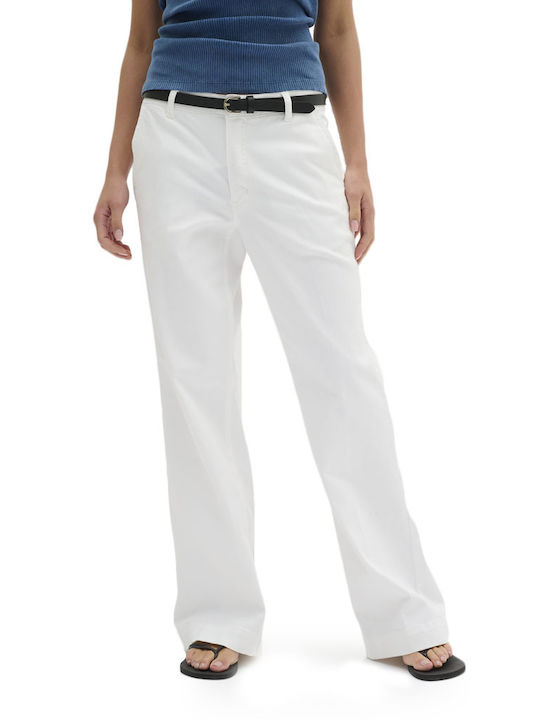 My Essential Wardrobe Women's Jean Trousers in Loose Fit White