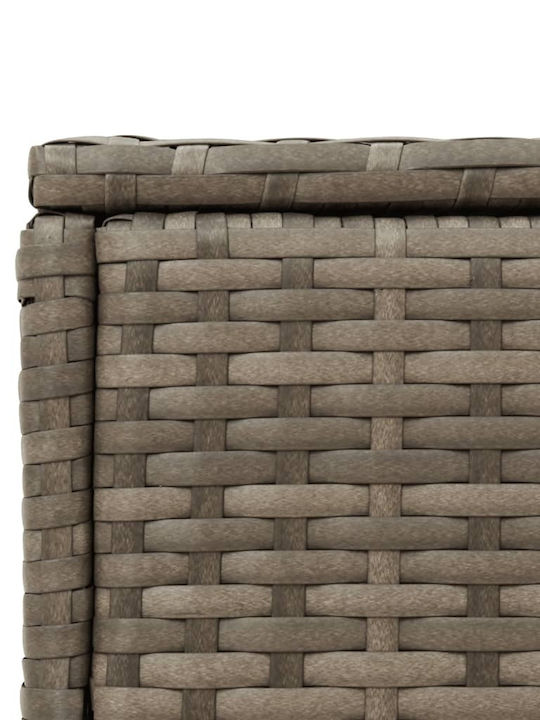 Tisch für kleine Außenbereiche Stabil Gray 58x27.5x55cm
