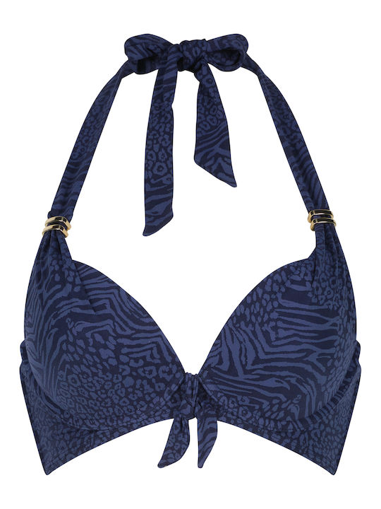 Bikinioberteile Mit Polsterung Marineblau