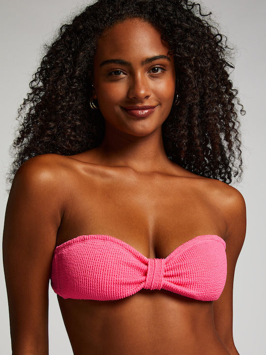 Strapless Bikini Top Pink
