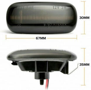 Φλας Led για Seat Leon / Cordoba / Ibiza / Toledo 2τμχ