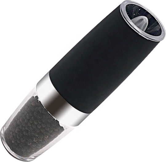 Electric Set Spice Mills made of Ceramic in Silver Color 1pcs