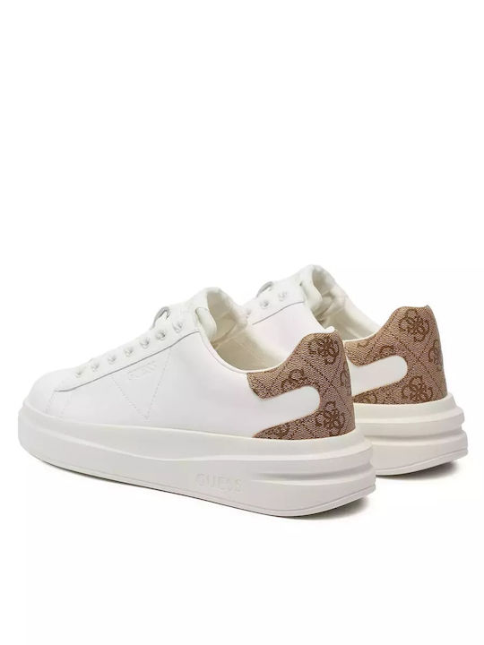 Guess Sneakers White Beige