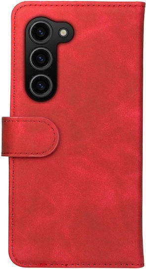 Rosso Wallet Synthetic Leather Red (Galaxy S23)