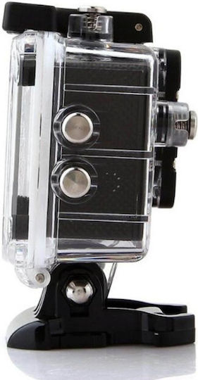 E045 Action Camera Full HD (1080p) Υποβρύχια (με Θήκη) Μαύρη