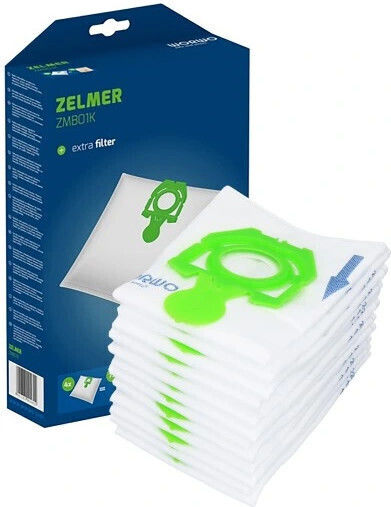 Zelmer Vacuum Cleaner Bags 4pcs Compatible with Vacuum Cleaner Universal / Zelmer / Fakir
