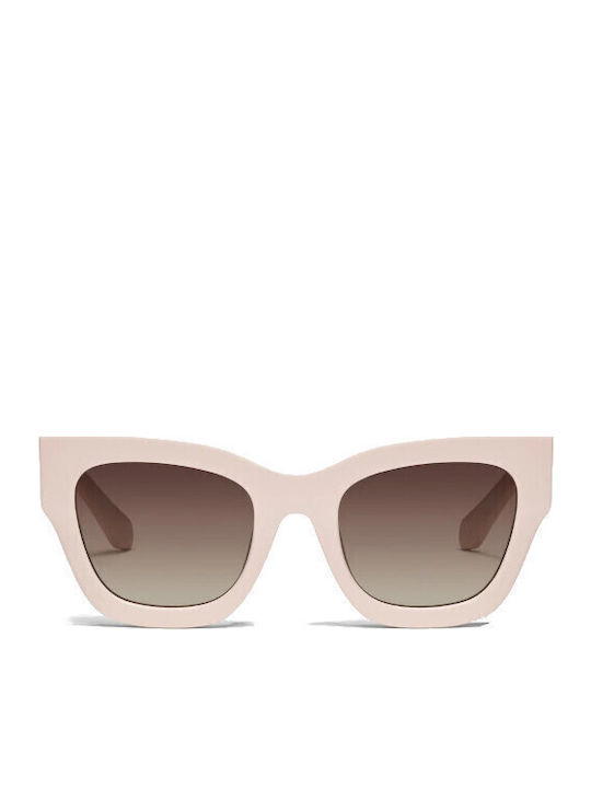 Quay Australia Sunglasses Beige with Acetate Frame & Brown Lens Quay Australia Sunglasses Beige with Acetate Frame & Brown Lens