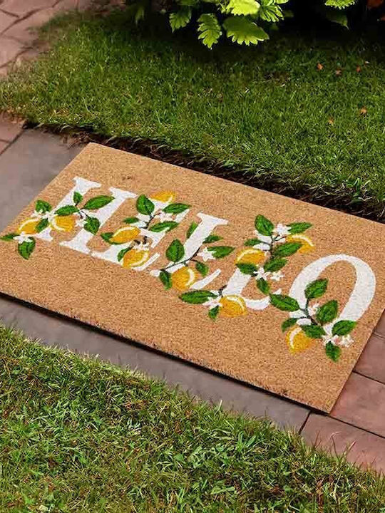 Hauz Πατάκι Εισόδου Lemon Tree Κίτρινο 45x75εκ.