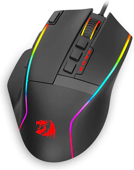 Redragon Swain M915-RGB Gaming Ποντίκι 26000 DPI Μαύρο