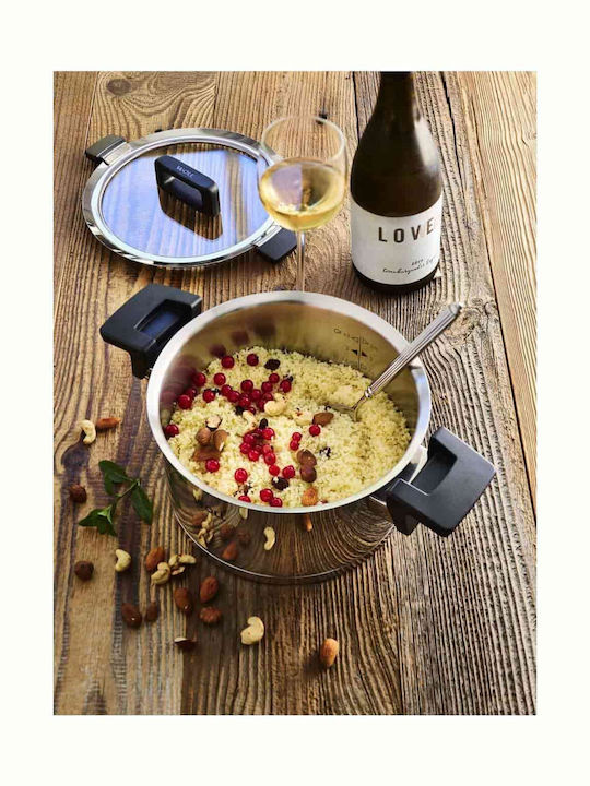 Woll Concept Βαθιά Ανοξείδωτη Κατσαρόλα 2.5lt / 18cm