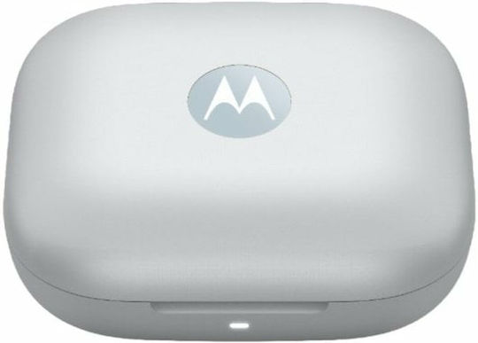 Motorola Moto Buds Bluetooth Handsfree Earphones with Sweat Resistance and Charging Case Glacier Blue
