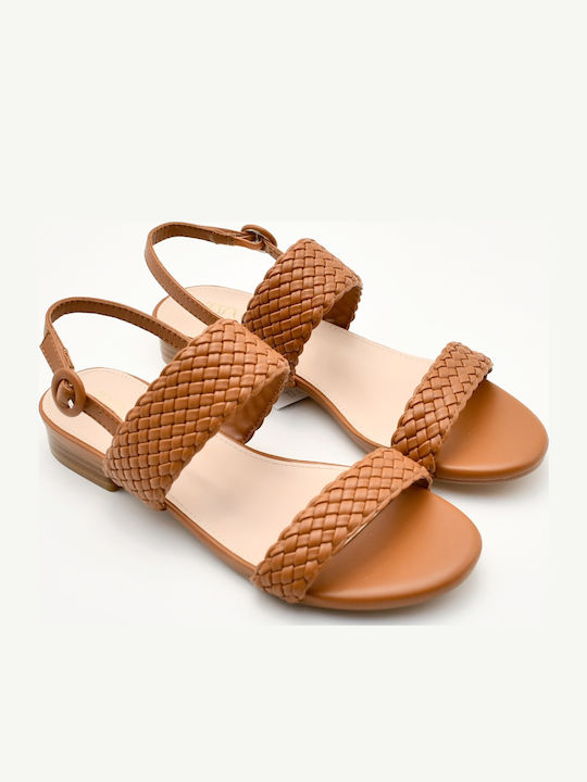 Frauen Sandalen mit dickem Absatz in Braun Tata 5 bis 9,5 cm Höhe 2322