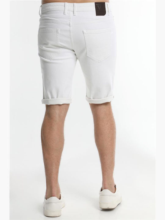 Men's Shorts Jeans White
