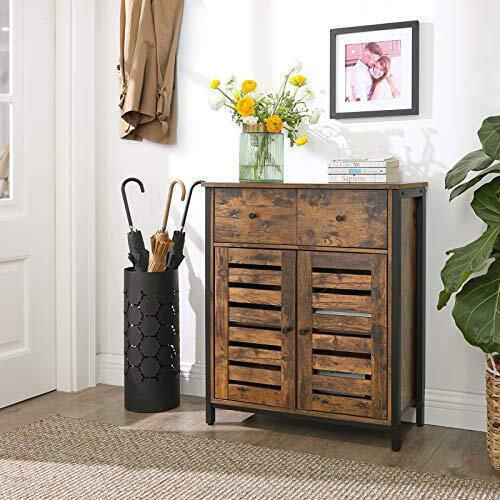 Songmics Cabinet de baie L70xA30xÎ80cm Maro