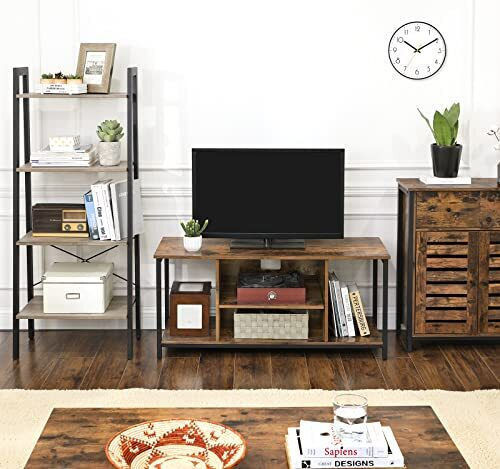 Songmics Cabinet de baie L70xA30xÎ80cm Maro