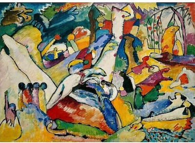 Puzzle 2D Kandinsky: Scetch for Composition II 1000 Pieces