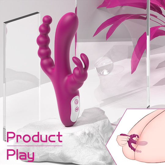 Passion Labs Clitoral Vibrator 21.6cm Fuchsia