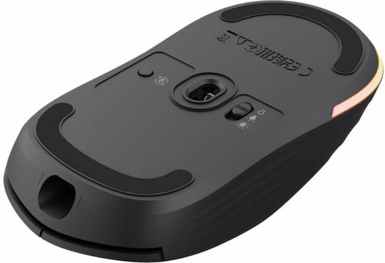 Trust GXT 927 Redex+ Drahtlos RGB Laser Gaming Gaming Maus 25600 DPI Schwarz