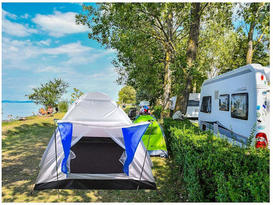 Fishing Igloo Camping Tent White For 4 People 200x200x125cm