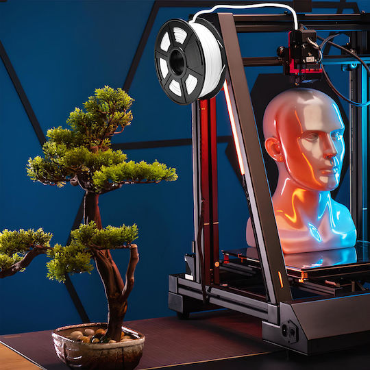PLA 3D Printer Filament 1.75mm Λευκό 0.2kg