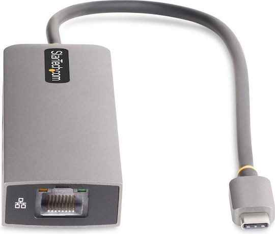 StarTech USB-Hub 10 Anschlüsse USB 3.2 mit USB-C / Ethernet Graue 10G2A1C25EPD