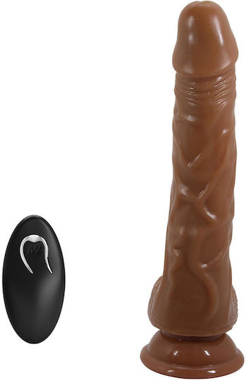 Boss Of Toys Realistisch Vibrator mit Fernbedienung Braun