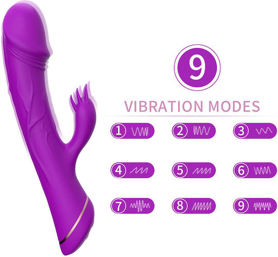 Boss Of Toys Dublu Vibrator 2cm Violet