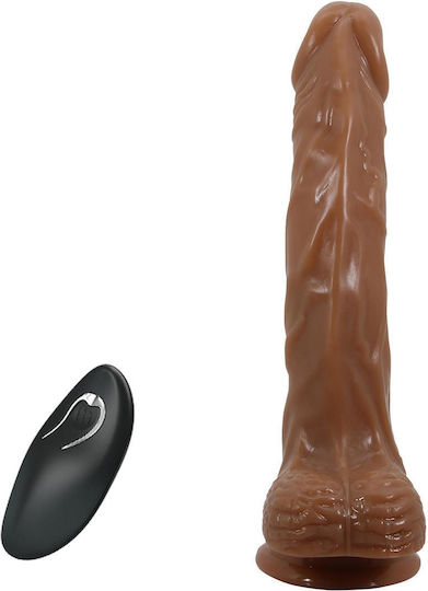 Boss Of Toys Realistisch Vibrator mit Fernbedienung Braun