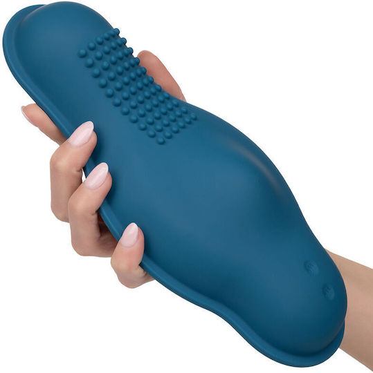Calexotics Anal Plug mit Vibration Kabellos Mittel Blau 24.25cm