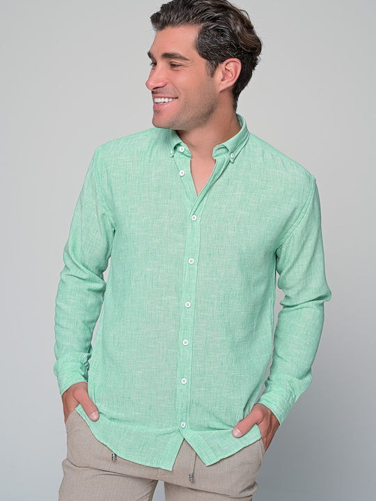 Ben Tailor Men's Shirt Long Sleeve MENTA