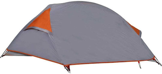 vidaXL Σκηνή Camping Γκρι για 1 Άτομο 230x140x88εκ.