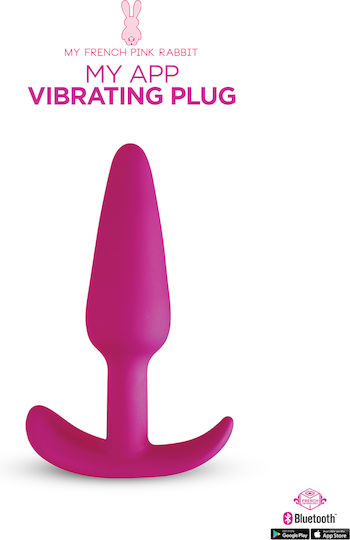 Clara Morgane Pro Anal Plug with Wireless Functionality and Vibration Fuchsia