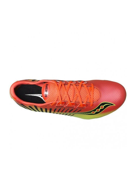 Showdown 2 Sport Shoes Spikes Yellow