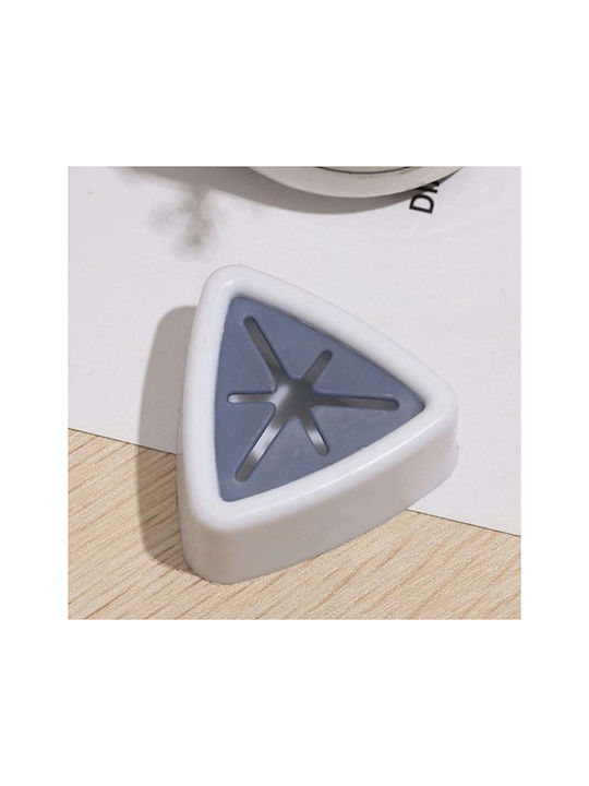 Single Wall-Mounted Bathroom Hook ​2.3x2.3cm White