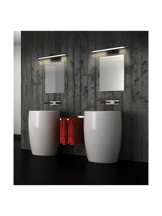 VK Lighting Φωτιστικό Πίνακα με Ενσωματωμένο LED και Φυσικό Λευκό Φως Μαύρο