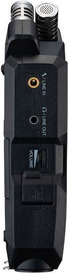 Zoom Digital Portable Recorder Battery/Power for Recording on Memory Card with Recording Duration 10 Hours and Phantom Power