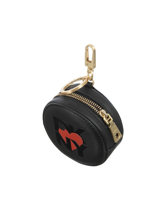 R411zf03 Heart NY Keychain DKNY BGD Leather
