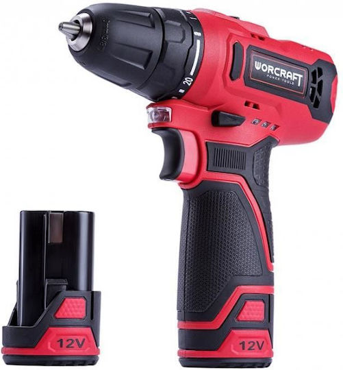 Worcraft Șurubelniță Baterie 12V 1x1.5Ah