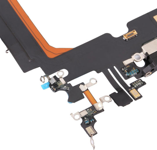 Cablu flexibil de încărcare pentru portul Iphone 13 Pro Max, alb