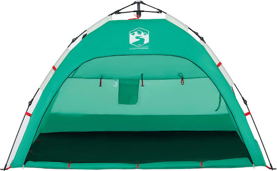vidaXL Automatisches Sommer Campingzelt Grüne für 2 Personen 190x140x115cm