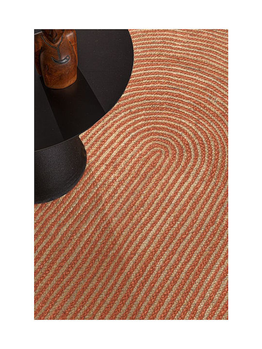 Guy Laroche Hartum Rug Rectangular Summer from Jute Coral