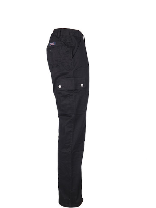 Payper Forest Polar Work Trousers Black made of Cotton