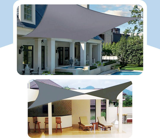 Wasserdicht Plane 180gr/m² 3.6x3.6m. Licht Typ Gray