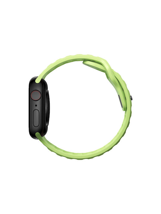 Nomad Sport Strap Special Edition V2 Lsr Waterproof Silicone M L Apple Watch 9 8 7 41mm 6 Se 5 4 40mm 3 2 1 38mm Glow 2.0 Nm01579485