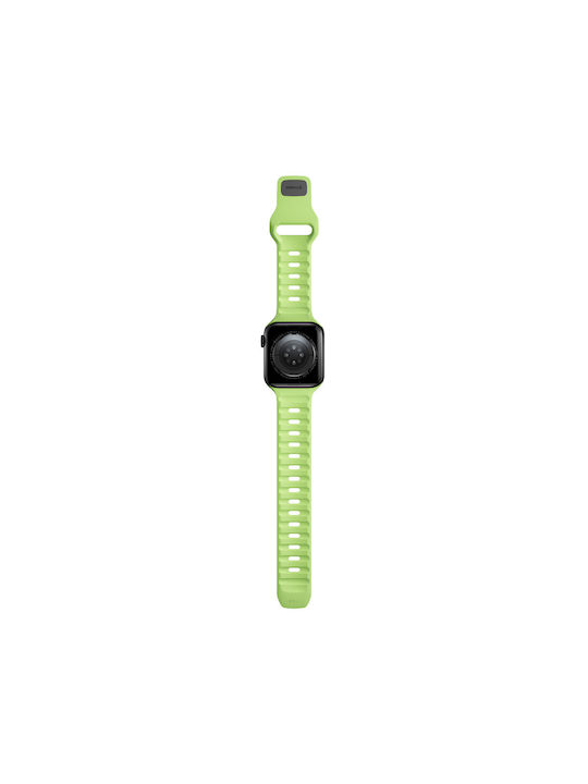 Nomad Sport Strap Special Edition V2 Lsr Waterproof Silicone M L Apple Watch 9 8 7 41mm 6 Se 5 4 40mm 3 2 1 38mm Glow 2.0 Nm01579485