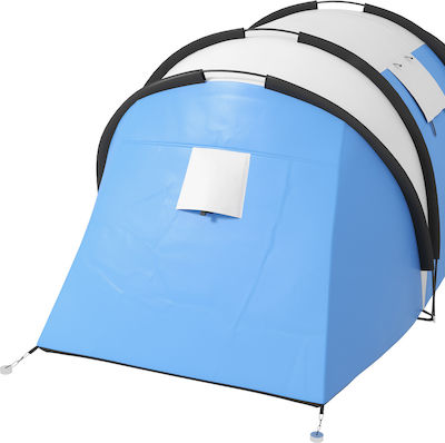 Outsunny Σκηνή Camping Μπλε για 2 Άτομα 220x450x180εκ.