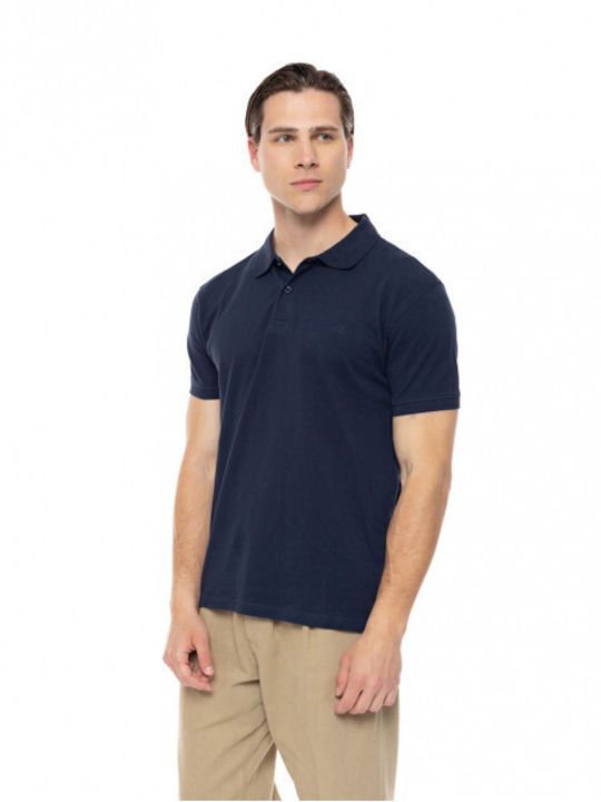 Splendid Men's Short Sleeve Blouse Polo Navy